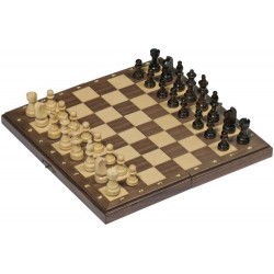 GoKi Magnetisches Schachspiel in Holzklappkasten