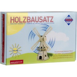 Holzb. SOLAR Windmühle 34 Teile