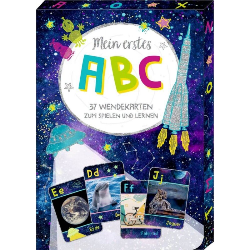Wisch&weg Wendekarten: Cosmic School   Mein erstes ABC