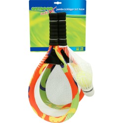 OA Jumbo-Schläger Set Neon m.Bälle,L67cm