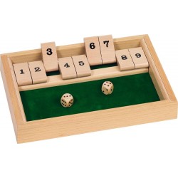 GoKi Würfelspiel Shut the box