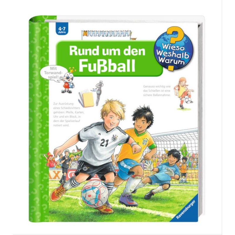 Ravensburger 024179  Wieso?Weshalb?Warum?   Rund um den Fußball