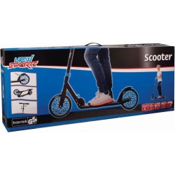 New Sports Scooter Blau Schwarz, 200 mm, ABEC 7