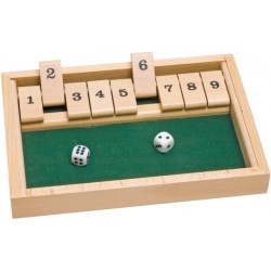 GoKi Würfelspiel Shut the box