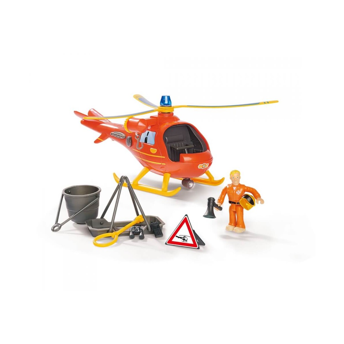 Sam Hubschrauber Wallaby mit Figur
