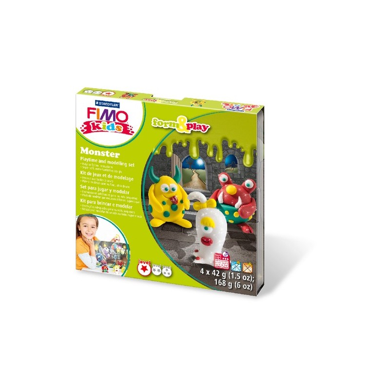 FIMO kids form & play Monster