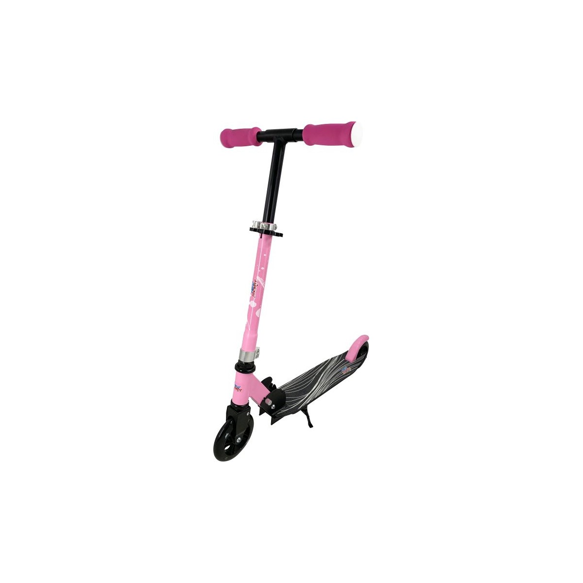 NSP Scooter pink/weiß 125mm, ABEC7