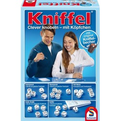 Schmidt Spiele - Kniffel mit Lederwürfelbecher