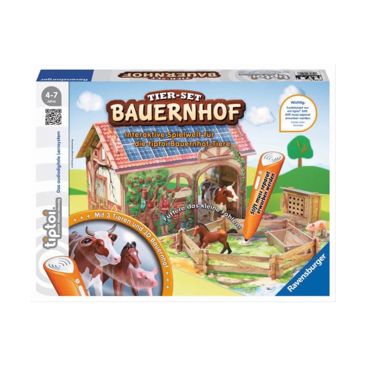 Ravensburger Spiel - tiptoi - Tier-Set Bauernhof
