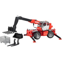 BRUDER - Manitou Teleskopstapler MRT 2150 mit Zubehör