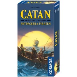 Kosmos Catan   Entdecker & Piraten Ergänzung für 5 6 Spieler