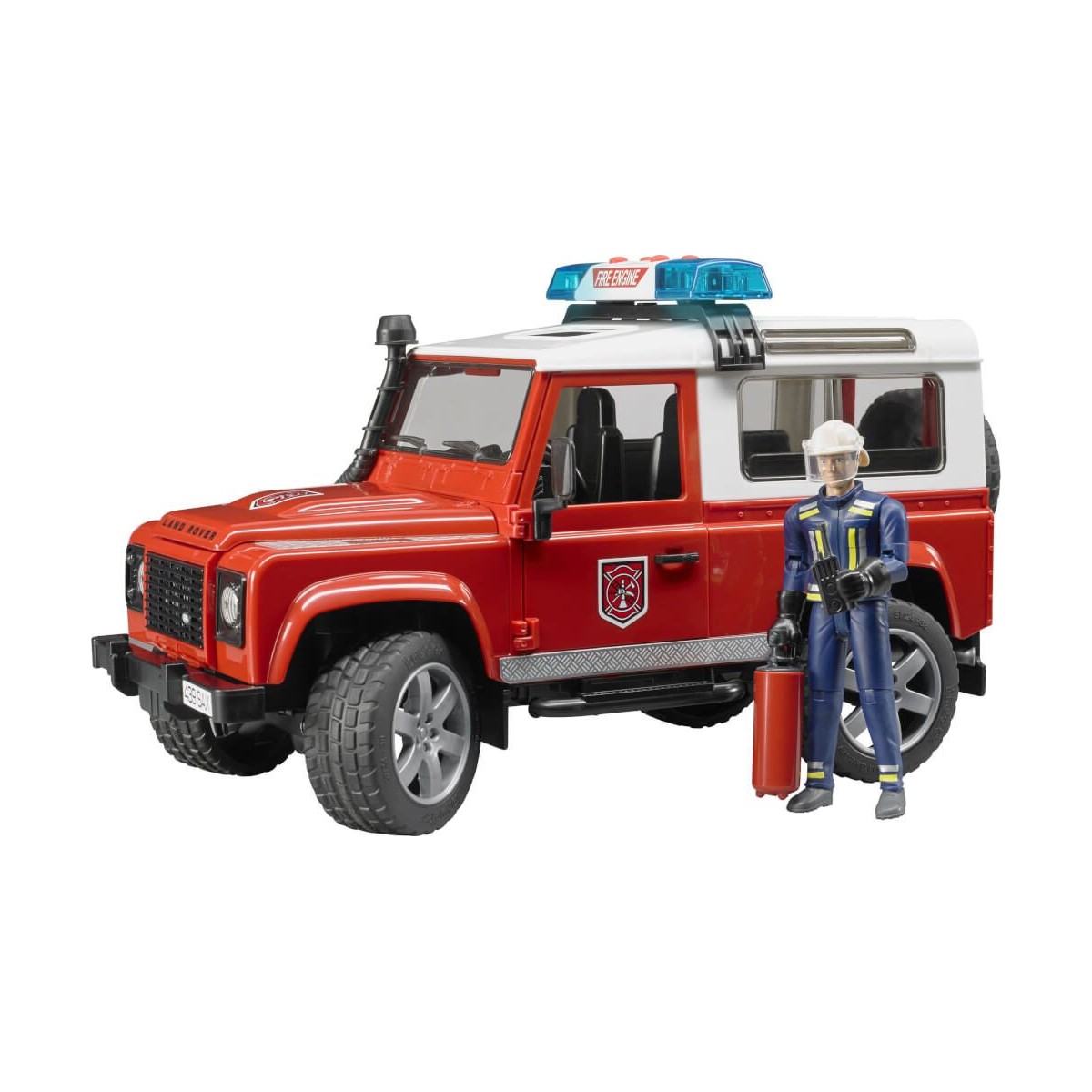 Bruder 02596 Land Rover Station Wagon Feuerwehr