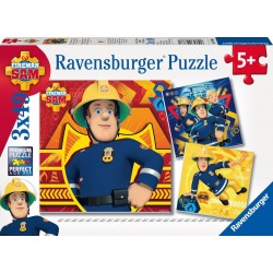 Ravensburger 09386 Puzzle Bei Gefahr Sam rufen 3 x 49 Teile