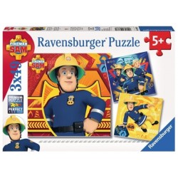 Ravensburger Puzzle   Bei Gefahr Sam rufen, 3x49 Teile