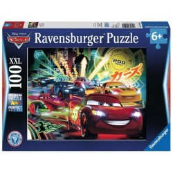 Ravensburger Puzzle   Cars Neon, 100 XXL Teile