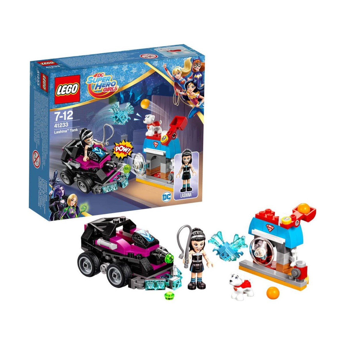 LEGO® DC Super Hero Girls 41233 Lashinas Action Cruiser, 145 Teile