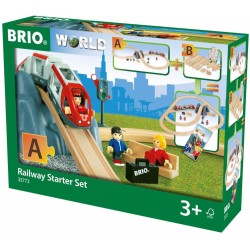 BRIO 63377300 Eisenbahn Starter Set A