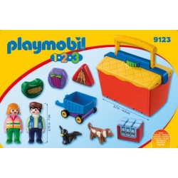 Playmobil® 9123   1.2.3.   Mein Marktstand zum Mitnehmen