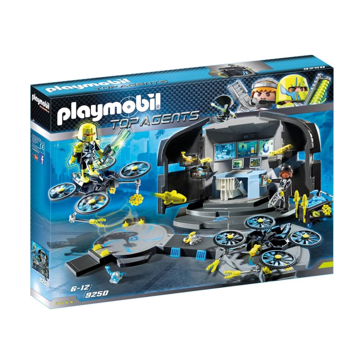 PLAYMOBIL 9250 Dr. Drone's Command Center