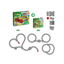 LEGO® DUPLO®   10882 Eisenbahn Schienen