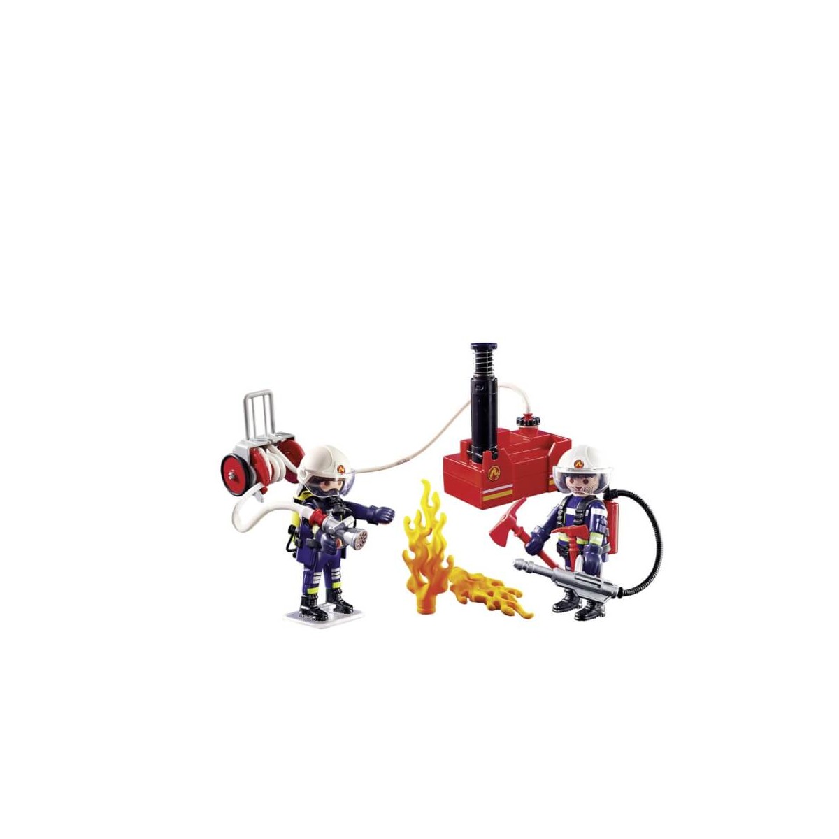 Playmobil® 9468   City Action   Feuerwehrmänner mit Löschpumpe