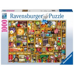 Ravensburger Puzzle   Kurioses Küchenregal, 1000 Teile