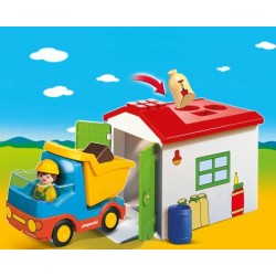 Playmobil® 70184   1.2.3   LKW mit Sortiergarage