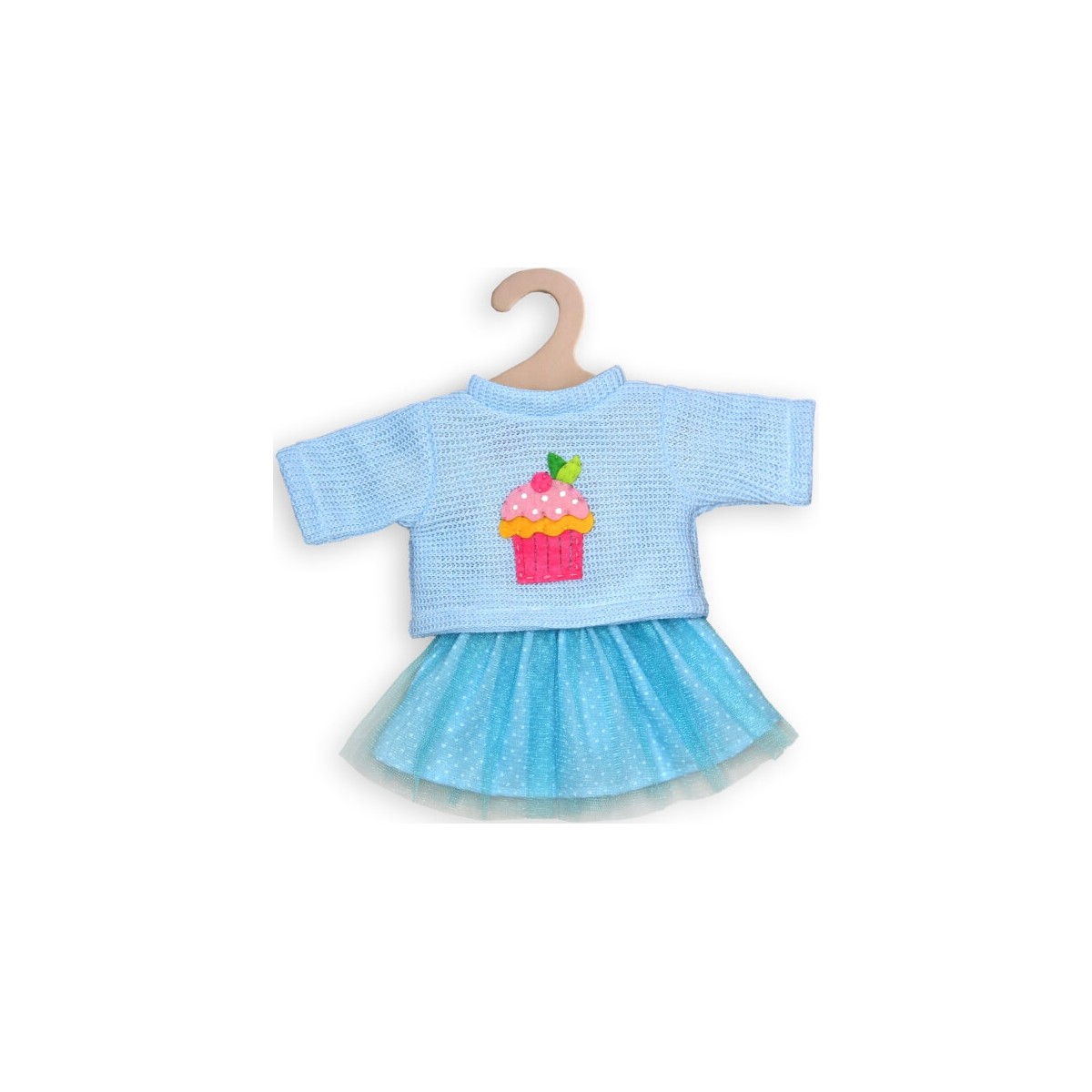 Heless   Pullover und Tüllrock Cupcake, Gr. 28   45 cm