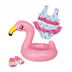 Heless   Flamingo Schwimmset Ella, Gr. 35   45 cm