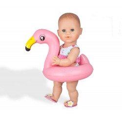 Heless   Flamingo Schwimmset Ella, Gr. 35   45 cm