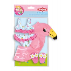 thumb-alternative:Heless   Flamingo Schwimmset Ella, Gr. 35   45 cm