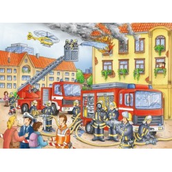 Ravensburger Puzzle   Unsere Feuerwehr, 100 Teile