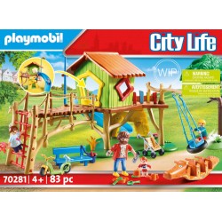 PLAYMOBIL City Life 70281 Abenteuerspielplatz kompl. wie neu