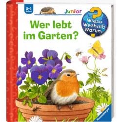 Ravensburger Buch   Wieso? Weshalb? Warum?   Junior   Wer lebt im Garten?