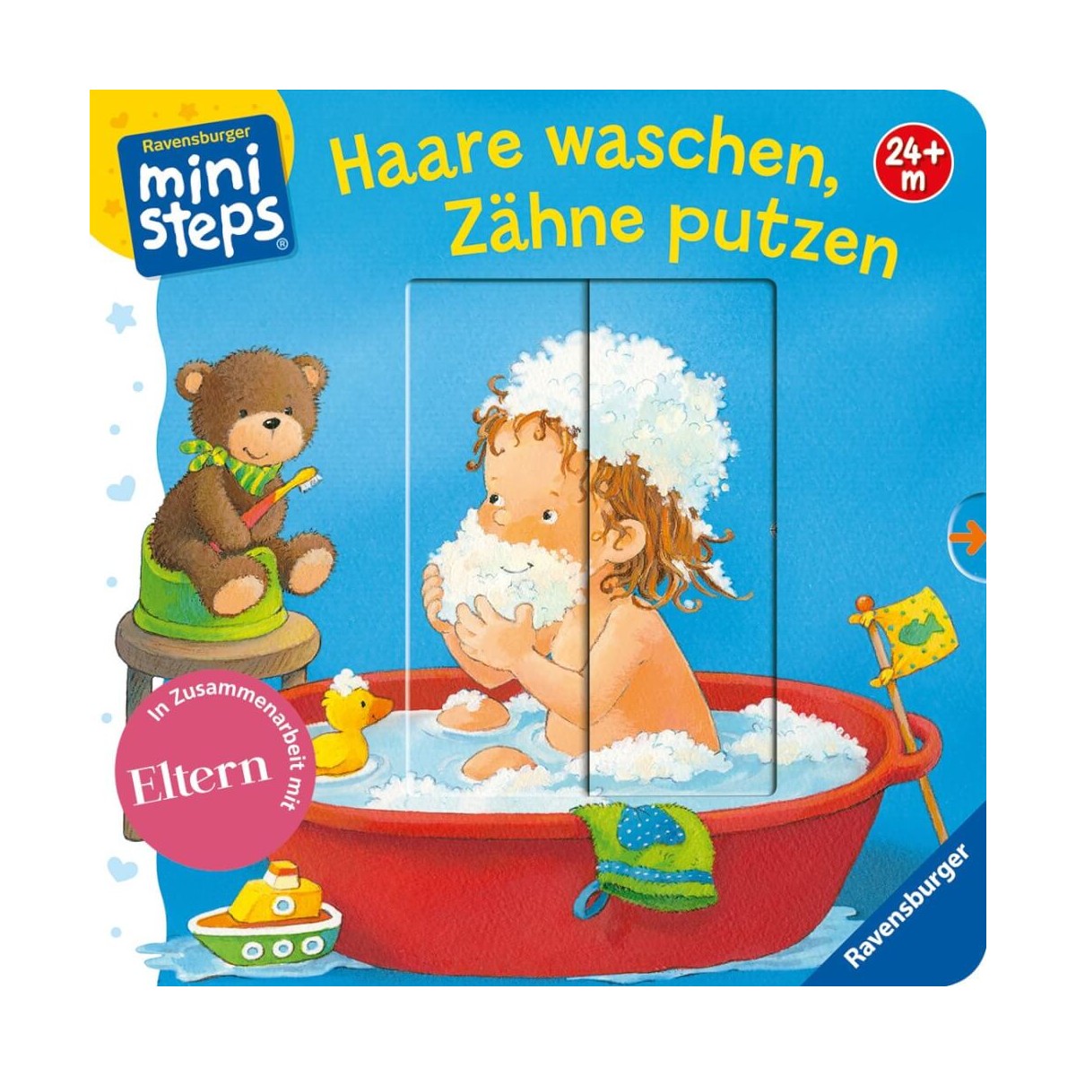Ravensburger Buch   ministeps   Haare waschen, Zähne putzen
