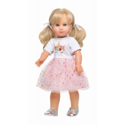 Puppen Kleid Einhorn Hannah, Gr. 35 45 cm