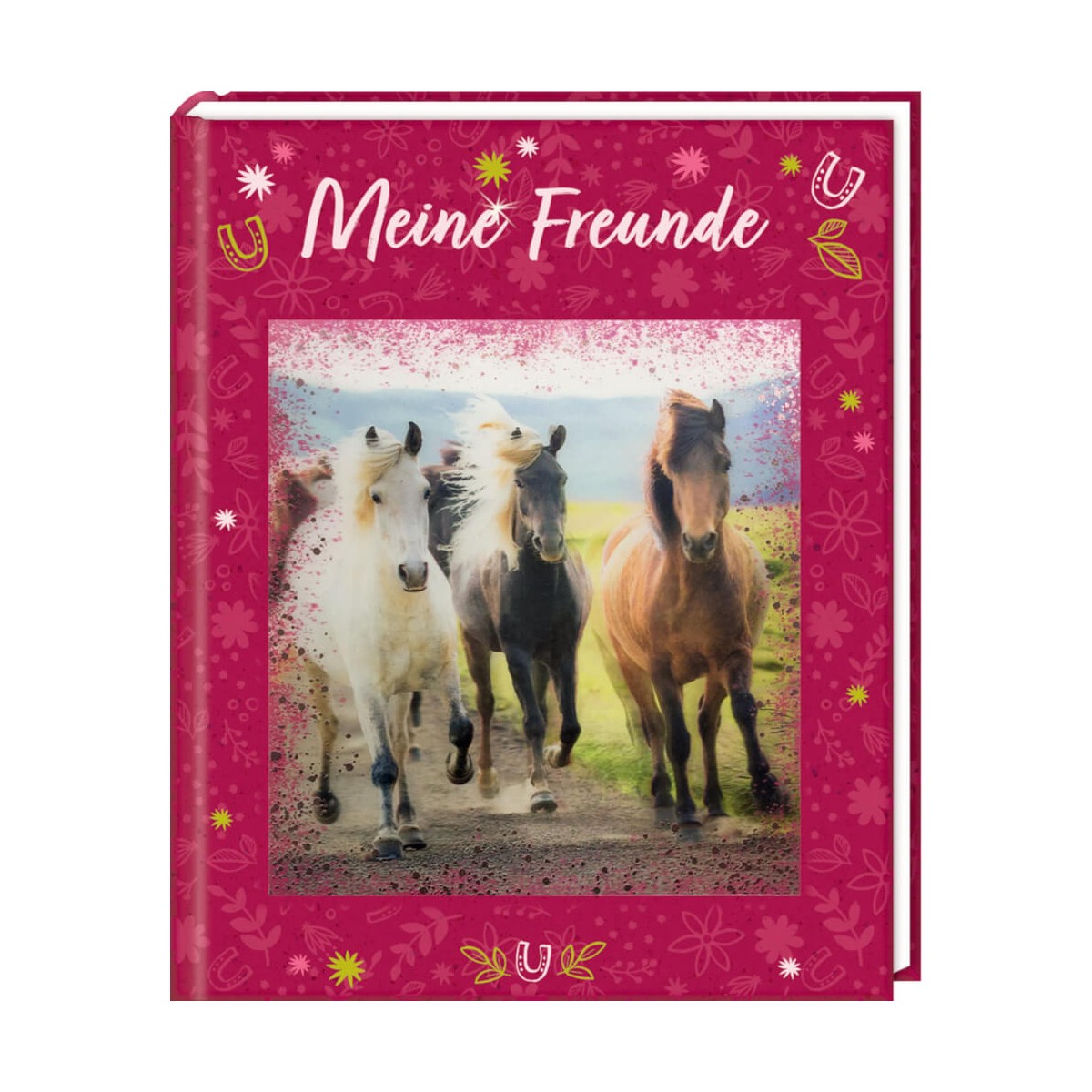 Freundebuch: Pferdefreunde   Meine Freunde (mit 3 D Bild)