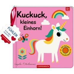 Coppenrath Verlag   Mein Filz Fühlbuch   Kuckuck, kleines Einhorn!