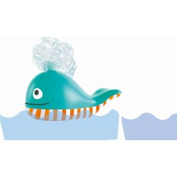Hape   Badespielzeug Seifenblasen Wal