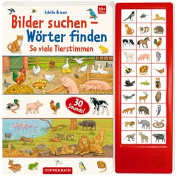 Coppenrath Verlag   Bilder suchen   Wörter finden   So viele Tierstimmen