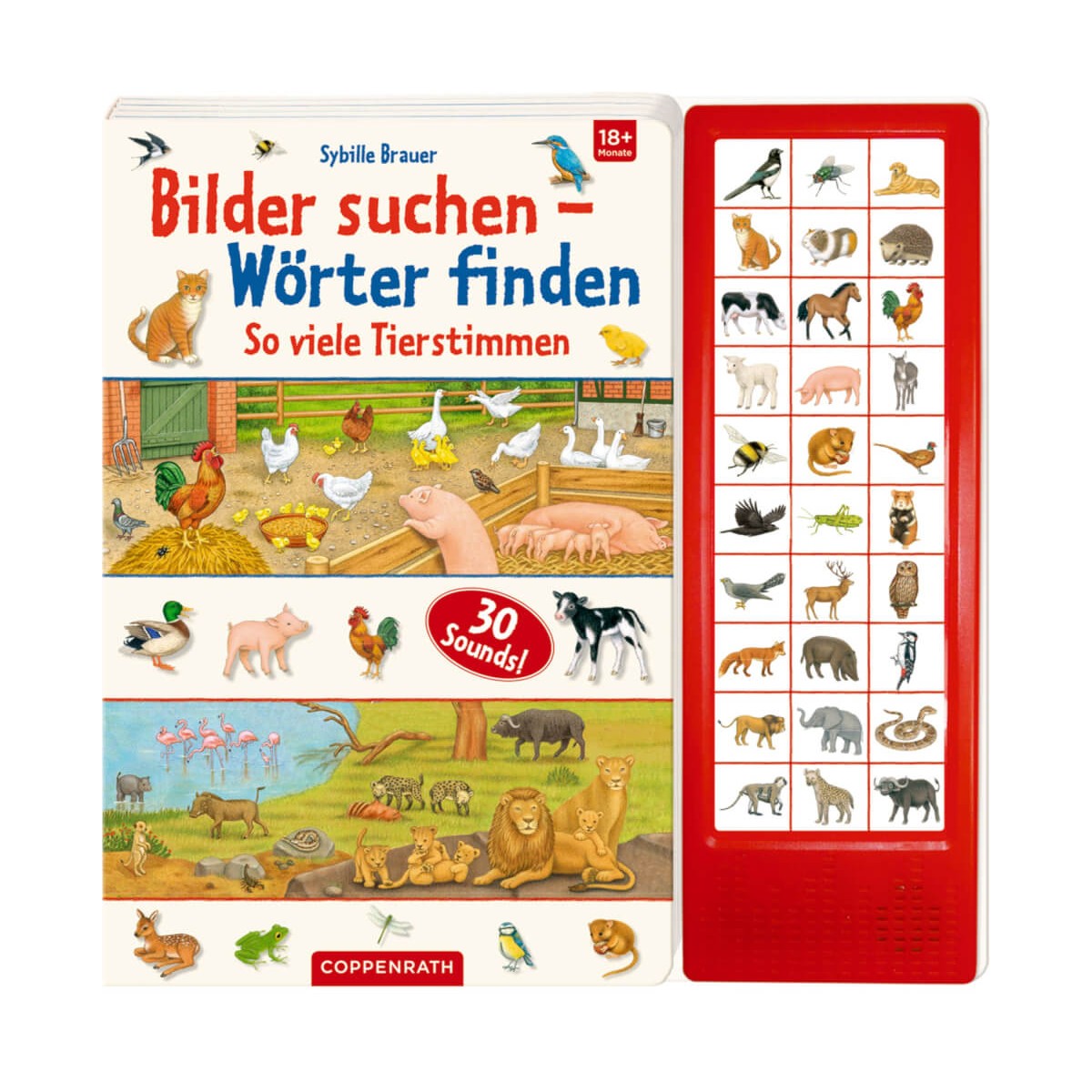 Coppenrath Verlag   Bilder suchen   Wörter finden   So viele Tierstimmen