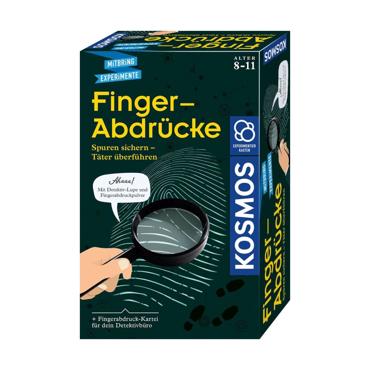 Kosmos Finger Abdrücke