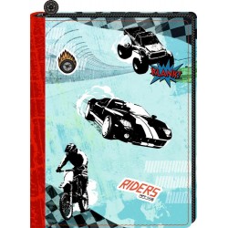 Tagebuch Motorsport  mit Reißverschluss Cover