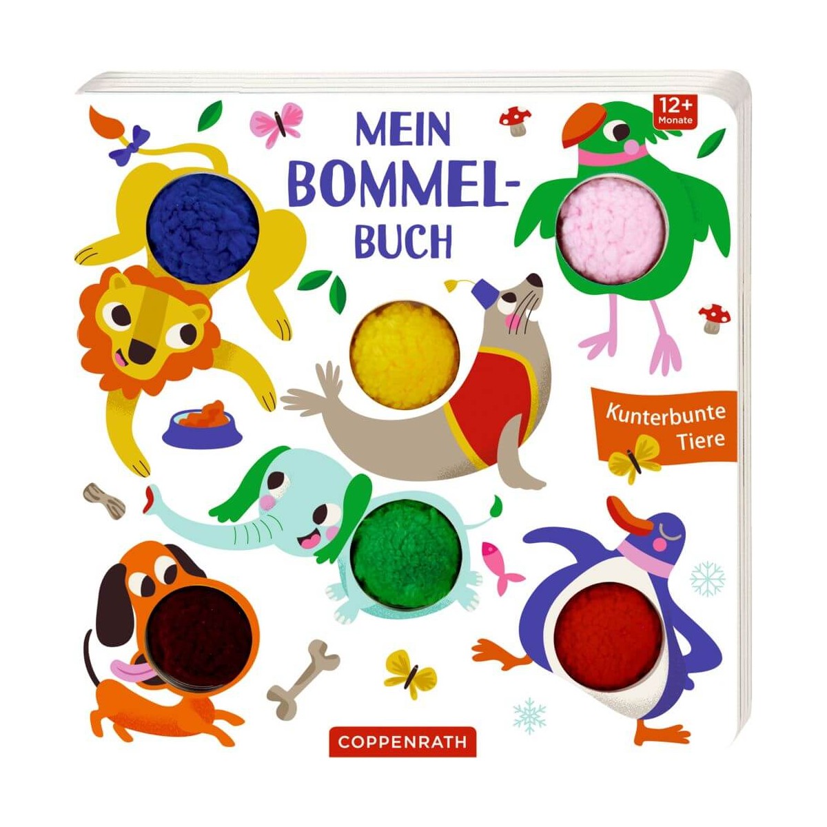 Mein Bommel Buch: Kunterbunte Tiere