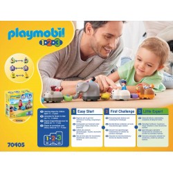 Playmobil® 70405   1.2.3   Mein Schiebetierzug