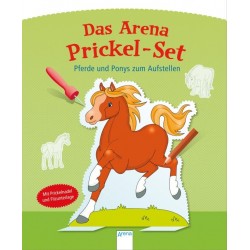 Arena Verlag   Das Arena Prickel Set   Pferde und Ponys zum Aufstellen