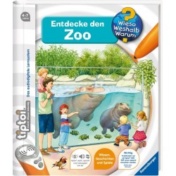 thumb-alternative:Ravensburger 32920 tiptoi® Wieso? Weshalb? Warum? Entdecke den Zoo