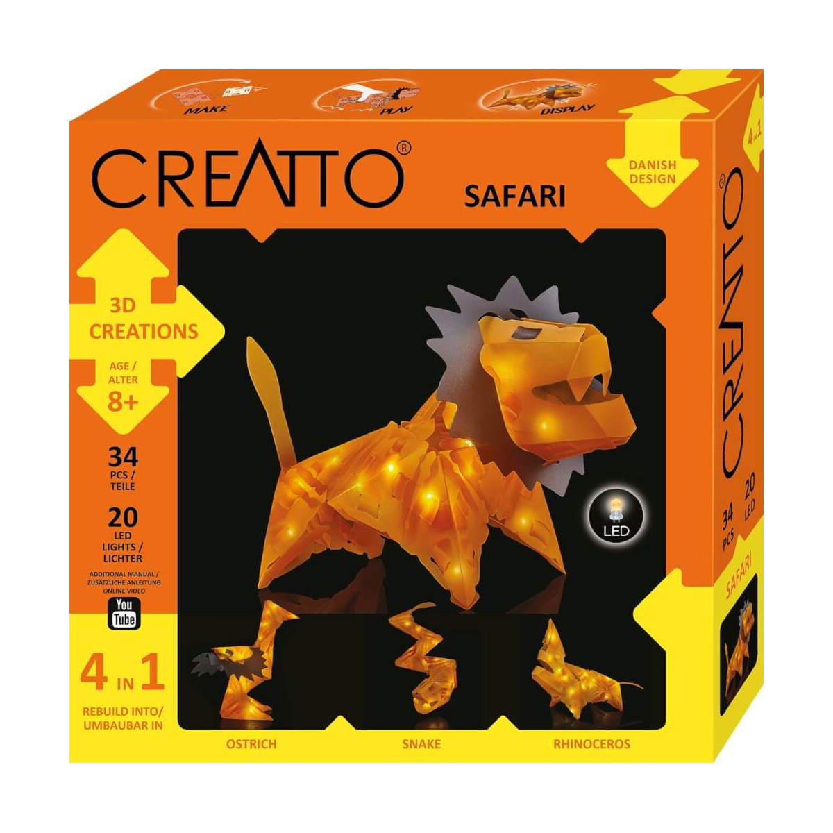 Kosmos Creatto Löwe   Safari