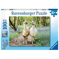 Ravensburger 12941 Puzzle Flauschige Freundschaft 100 Teile