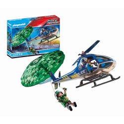 Playmobil® 70569   City Action   Polizei   Hubschrauber Fallschirm Verfolgung